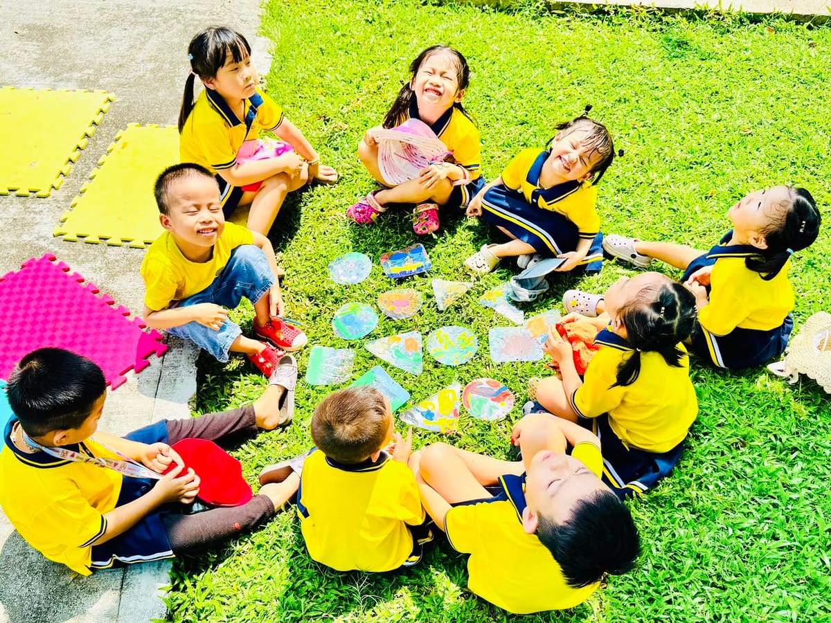 TopMind children during a learning activity