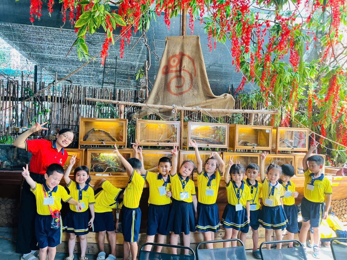 TopMind children exploring outdoors