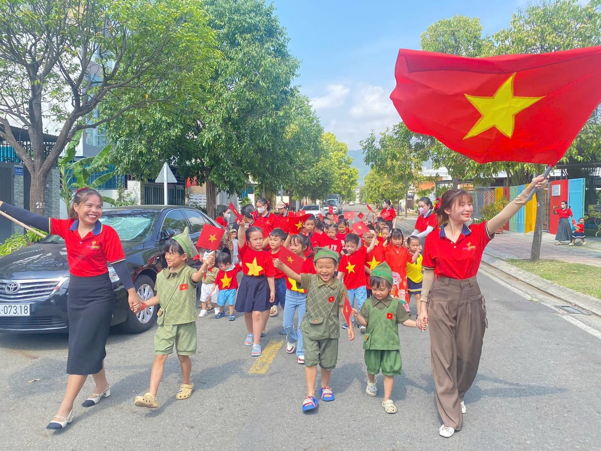 A joyful moment at TopMind preschool