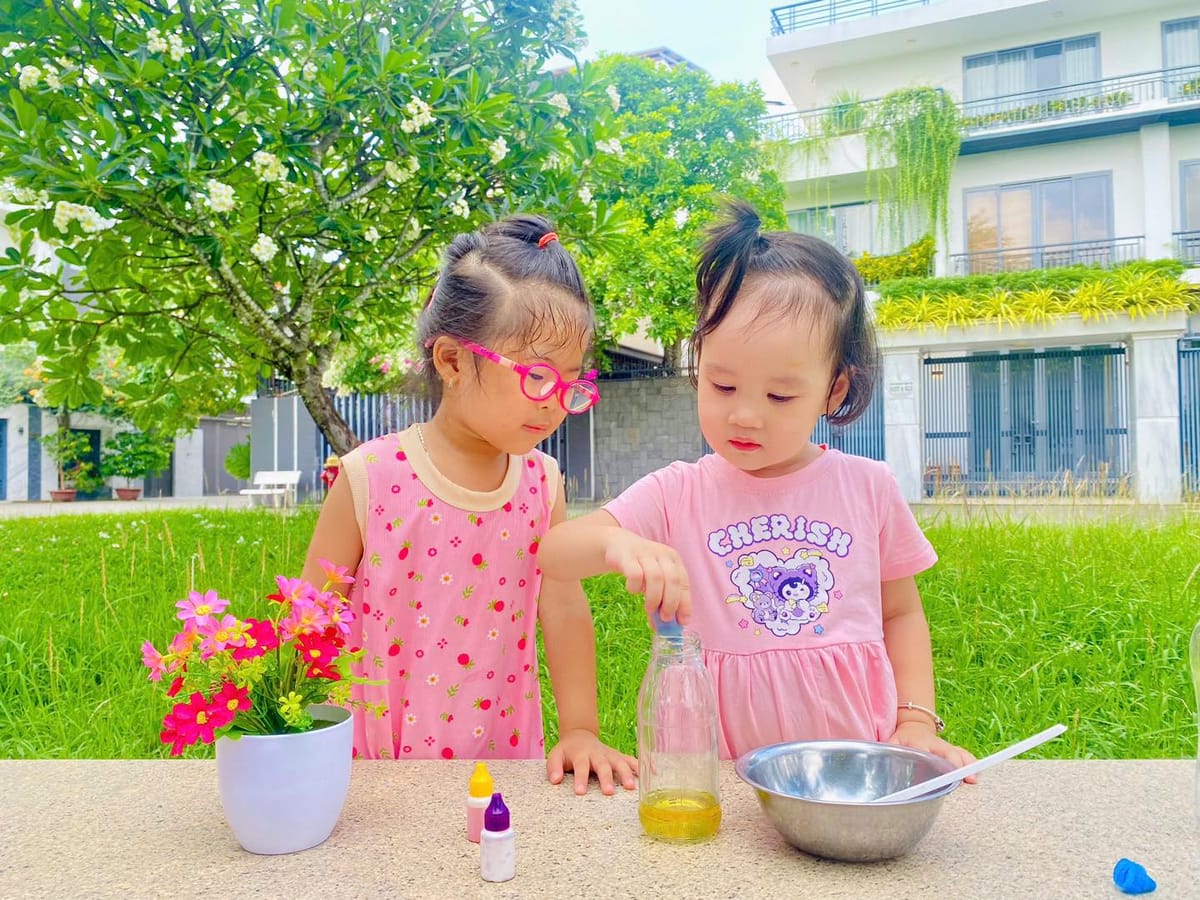 TopMind children during a creative session